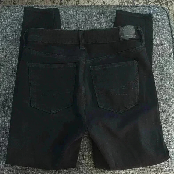 Never worn Size 8S American Eagle black Dream Stretch Skinny high rise jeans - Picture 5 of 5